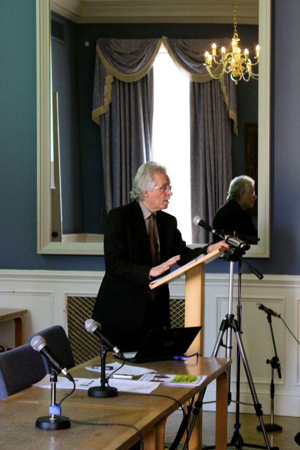 Professor David Morris discussing the policy and research background