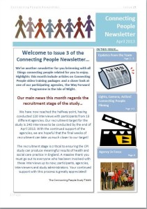 Issue 3 Connecting People Newsletter